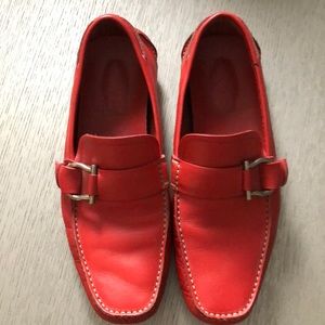 Salvatore ferragamo moccasins size 8